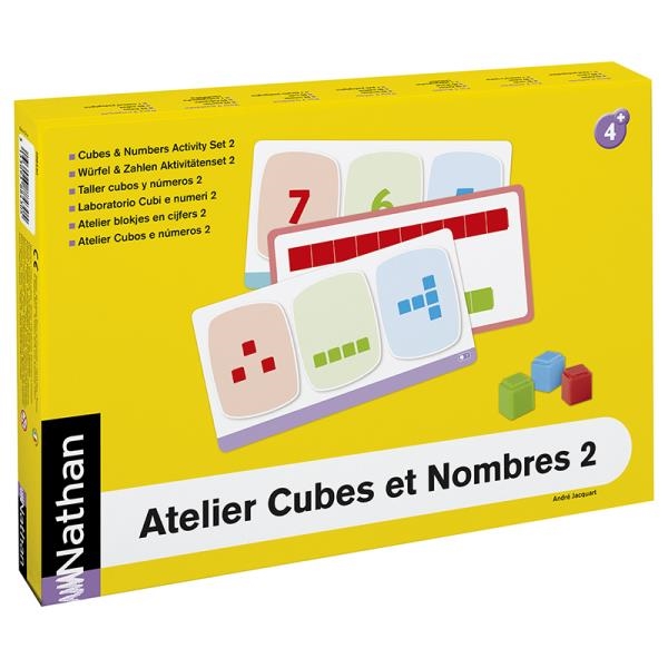 Image sur Atelier cubes et nombres 2 - 8 enfants